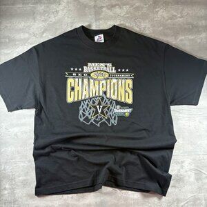 Y2K Vanderbilt basketball t shirt